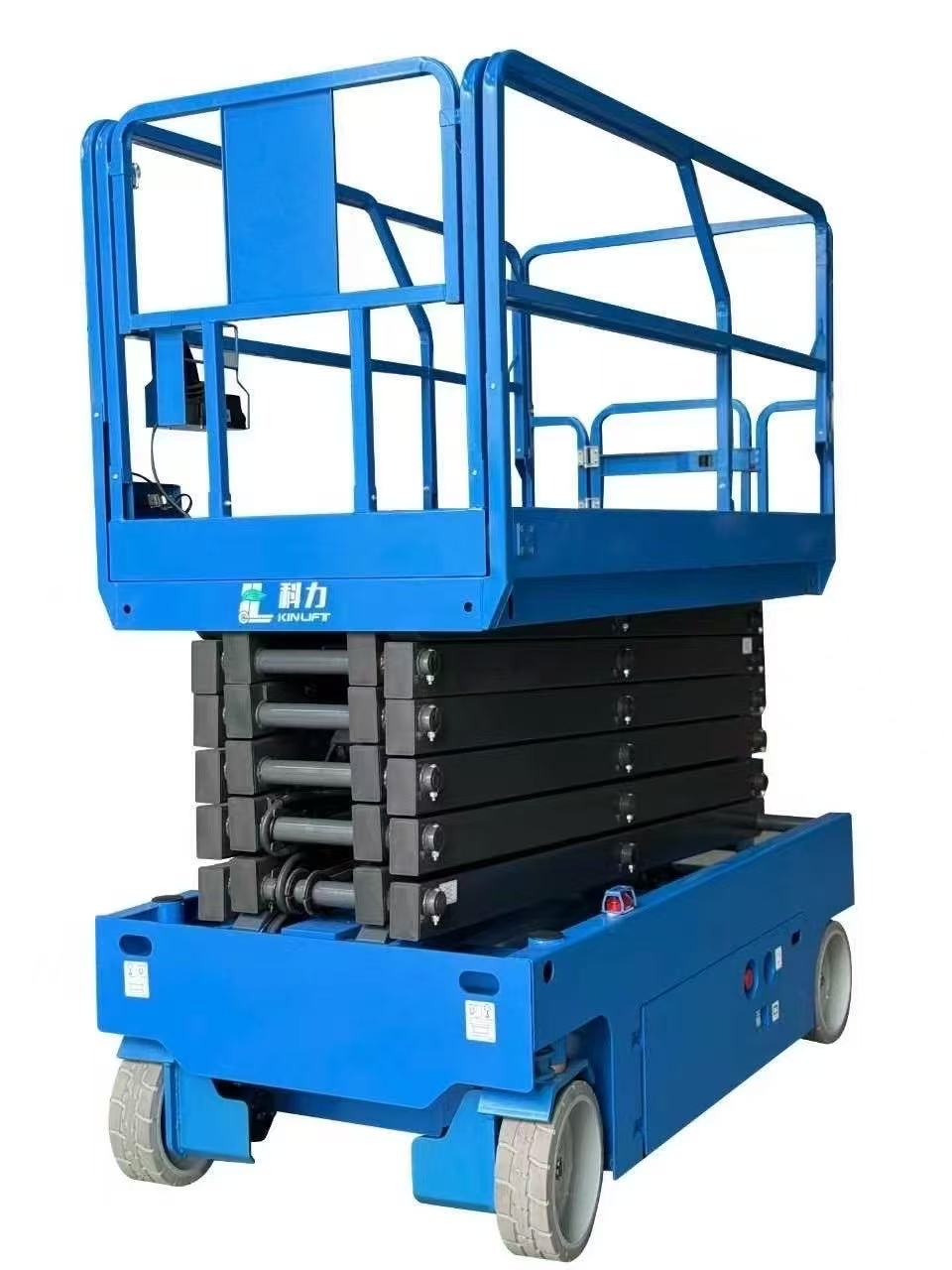 KLJC0806HDA KLJC1008HDA Series 230-380kg 8-10m Electric Scissor Lift