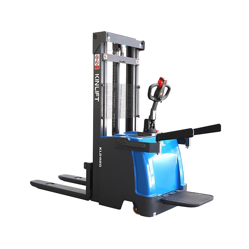 Why can the electric economical pallet stacker significantly improve the safety of warehouse operations?