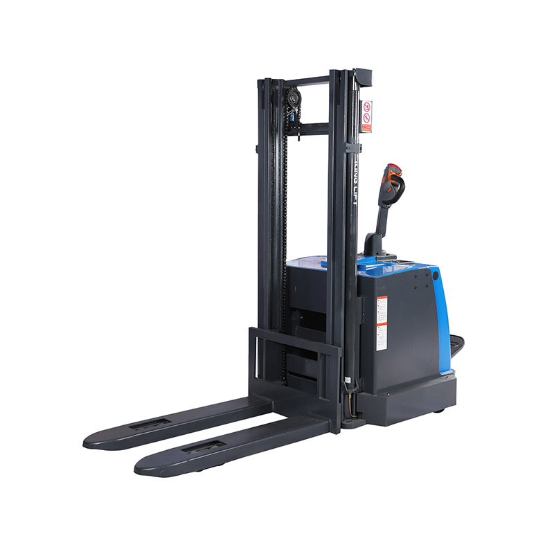 KLD-N Series 1T-2T 1.6m-6m Fully Electric Stackers Applicable for single-faced pallet only