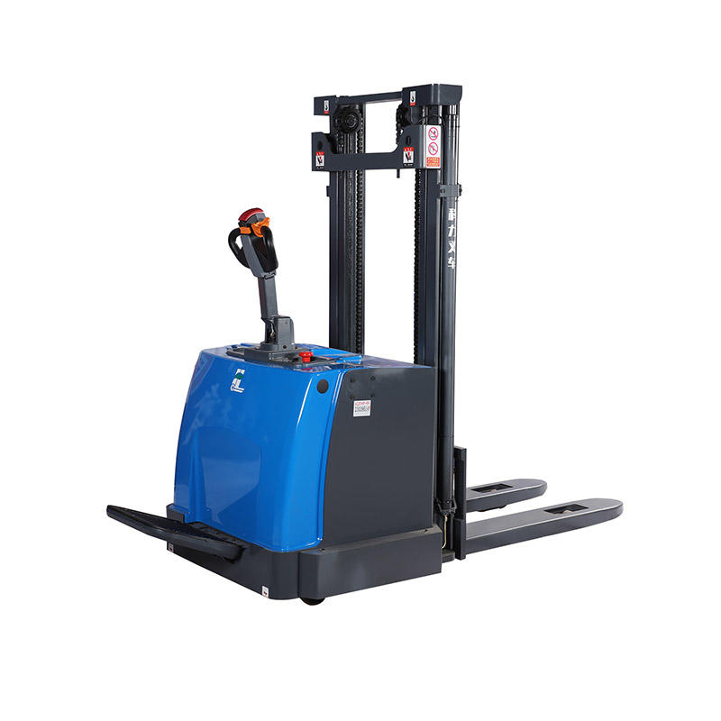 KLD-N Series 1T-2T 1.6m-6m Fully Electric Stackers Applicable for single-faced pallet only